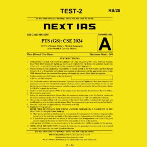 NEXT IAS 2024 PT TEST-2 2024 FINAL ENGLISH {BLACK AND WHITE}