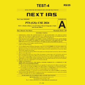 NEXT IAS 2024 PT TEST-4 2024 FINAL ENGLISH {BLACK AND WHITE}
