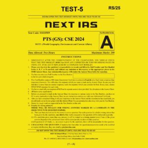 NEXT IAS 2024 PT TEST-5 2024 FINAL ENGLISH {BLACK AND WHITE}