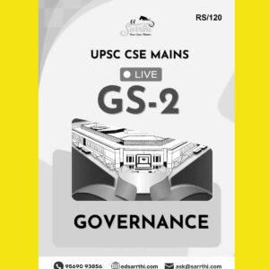 SARRTHI 2023 GS-2 GOVERNANCE 2023-24 FINAL ENGLISH {BLACK AND WHITE}
