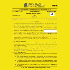 SHANKARIAS 2024 TEST-5 2024 FINAL {QUESTIONS AND SULUTION} ENGLISH {BLACK AND WHITE}