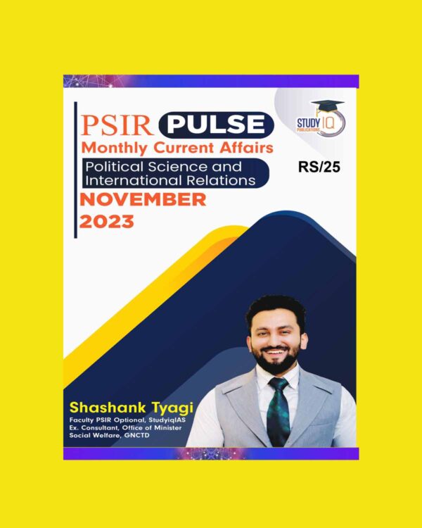 STUDY IQ PSIR PULSE MONTHLY CURRENT AFFAIRS NOVEMBER 2023 FINAL ENGLISH {BLACK AND WHITE}