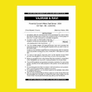 VAJIRAM & RAVI 2024 CA TEST-06 2024 FINAL {CA3316} ENGLISH {BLACK AND WHITE}