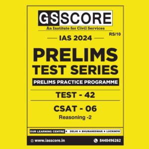 GS SCORE 2024 PPP TEST 42_CSAT-6 2024 FINAL {READING COMPREHENSION-2} ENGLISH {BLACK AND WHITE}