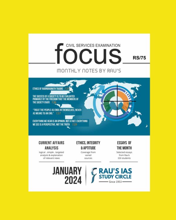 RAUS IAS CURRENT AFFAIRS JANUARY 2024 FINAL ENGLISH {BLACK AND WHITE}