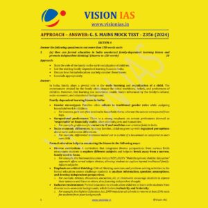 VISIONIAS 2024 MODEL ANSWERS TEST-16 (2356) 2024 FINAL ENGLISH {BLACK AND WHITE}