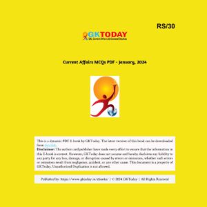 GKTODAY CURRENT AFFAIRS MCQ JANUARY TO NOVEMBER 2024 FINAL {ENGLISH} {BLACK AND WHITE} GROUPED