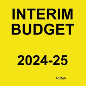 GOVT INTERIM BUDGET {ENGLISH} 2024-25 FINAL ENGLISH {BLACK AND WHITE}