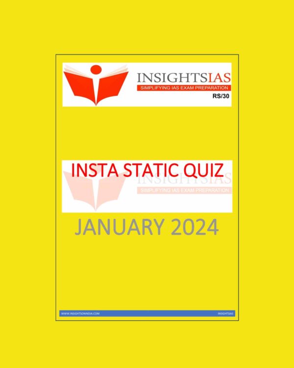 INSIGHTS IAS INSIGHTSONINDIA INSTA CURRENT AFFIARS QUIZ FEB 2024 FINAL {ENGLISH} {BLACK AND WHITE}