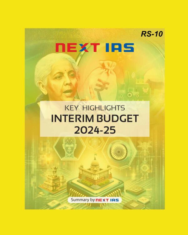 NEXT IAS INTERIM BUDGET 2024-25 FINAL ENGLISH {BLACK AND WHITE}
