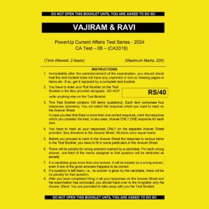 VAJIRAM & RAVI 2024 CA TEST-08_2024 FINAL {CA3318} {ENGLISH} {BLACK AND WHITE}