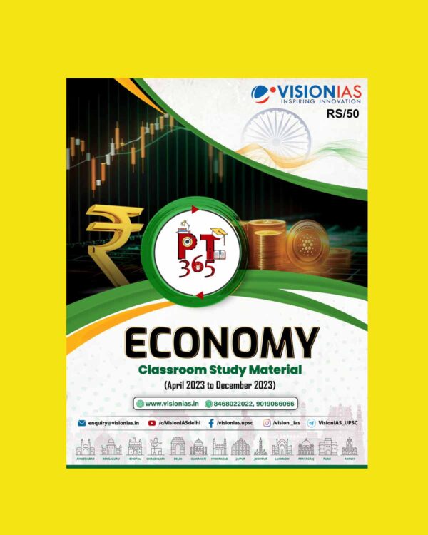 VISION IAS PT 365 2024 ECONOMY 2024 FINAL {APRIL2023TODEC2023} {ENGLISH} {BLACK AND WHITE}
