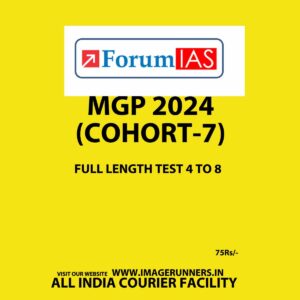 FORUMIAS 2024 MGP 2024 COHORT-7 FULL LENGTH TEST 4TO 8 FINAL ENGLISH {ENGLISH} {BLACK AND WHITE}