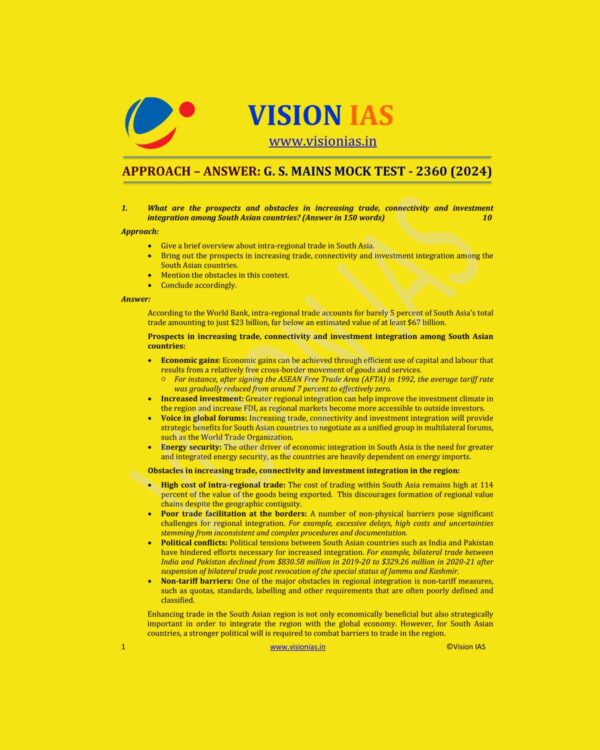 VISIONIAS 2024 MODEL TEST-20 (2360) MODEL ANSWER 2024 FINAL ENGLISH {ENGLISH} {BLACK AND WHITE}