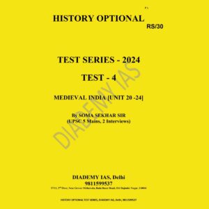 DIADEMY IAS 2024 QCA BOOKLET TEST-4 2024 FINAL {ENGLISH} {BLACK AND WHITE}
