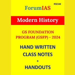 FORUMIAS HANDWRITTEN NOTES 2024 Modern History class notes (GSFP) 2024 final {ENGLISH} {BLACK AND WHITE)