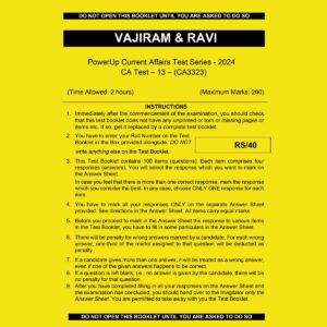 VAJIRAM & RAVI 2024 CA TEST-13_2024 FINAL {ENGLISH} {BLACK AND WHITE}