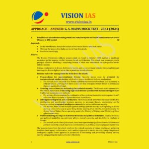 VISIONIAS 2024 MODEL ANSWERS TEST-21 (2361) 2024 MODEL ANSWERS FINAL {ENGLISH} {BLACK AND WHITE}