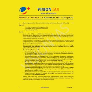 VISIONIAS 2024 MODEL ANSWERS TEST-22 (2362) 2024 MODEL ANSWERS FINAL {ENGLISH} {BLACK AND WHITE}