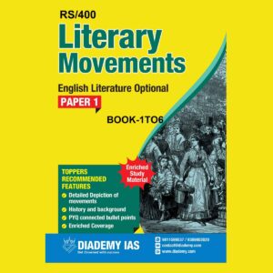DIADEMY IAS 2024 ENGLISH LITERATURE OPTIONAL BOOK-1 TO 6 2024 FINAL {ENGLISH} {BLACK AND WHITE}
