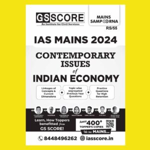 GS SCORE 2024 MAINS COMTEMPORY ISSUE ECONOMY 2024 FINAL {ENGLISH} {BLACK AND WHITE}