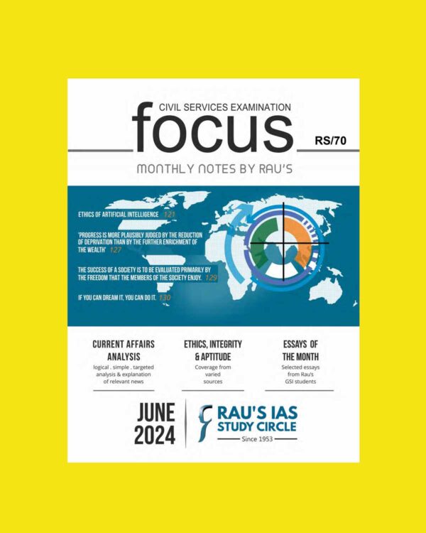 RAU'SIAS CURRENT AFFAIRS JUNE 2024 FINAL {ENGLISH} {BLACK AND WHITE}