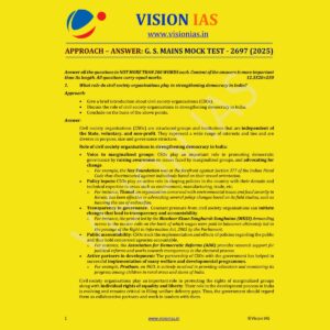 VISION IAS 2025 MODEL ANSWERS TEST-7 2697 MODEL ANSWER 2025 FINAL (ENGLISH) {BLACK AND WHITE}