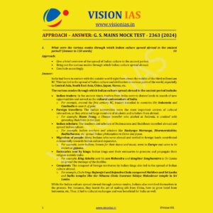 VISIONIAS 2024 TEST-23 (2363) MODEL ANSWER 2024 FINAL {ENGLISH} {BLACK AND WHITE}