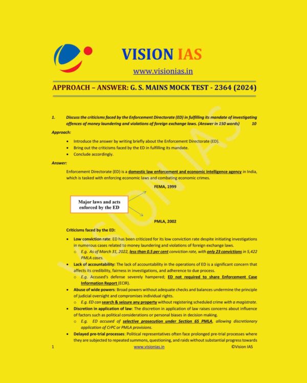 VISIONIAS 2024 TEST-24 2024 (2364) FINAL {ENGLISH} {BLACK AND WHITE}