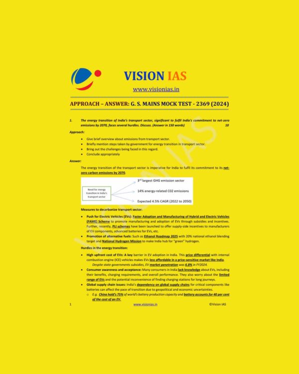 VISION IAS 2024 TEST-29 2024 FINAL (MODEL ANSWERS) (ENGLISH) {BLACK AND WHITE}