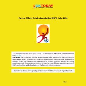 GKTODAY Current-Affairs July-2024 final (ENGLISH) {BLACK AND WHITE)