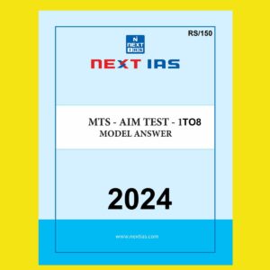 NEXTIAS 2024 MODEL ANSWERS-TEST-1TO8 2024 FINAL (MODEL ANSWER) (ENGLISH){BLACK AND WHITE}
