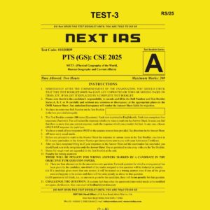 NEXTIAS 20A25 TEST-3 2025 FINAL (ENGLISH) {BLACK AND WHITE}