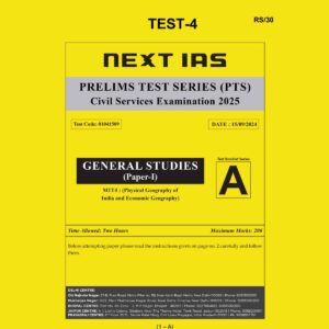 NEXTIAS 2025 TEST-4 2025 FINAL (ENGLISH) {BLACK AND WHITE}