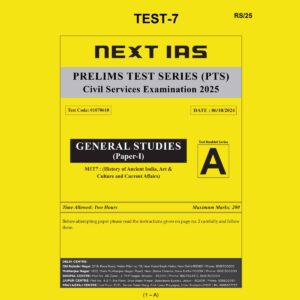 NEXTIAS 2025 TEST-7 2025 FINAL (ENGLISH) {BLACK AND WHITE}