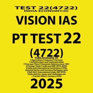 VISIONIAS 2025 PT TEST 22 (4722) FINAL ECONOMY (ENGLISH) {BLACK AND WHITE}