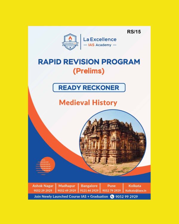 LAEX RRP PRELIMS 2025 MEDIEVAL HISTORY 2025 FINAL (ENGLISH) {BLACK AND WHITE}
