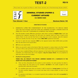 RAU,S IAS 2025 TEST-2 (CA-MARCH2024) 2025 FINAL(ENGLISH) {BLACK AND WHITE}
