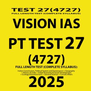 VISIONIAS 2025 TEST PT 27 (4727) FINAL FULL TEST (ENGLISH) {BLACK AND WHITE}
