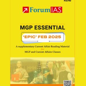 FORUM IAS EPIC CURRENT AFFIARS FEB 2025 FINAL (ENGLISH) {BLACK AND WHITE}