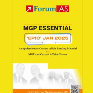 FORUM IAS EPIC CURRENT AFFIARS JAN 2025 FINAL (ENGLISH) {BLACK AND WHITE}