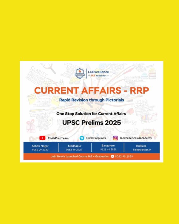 LAEX CURRENT AFFAIRS RRP PRELIMS PICTORIALS 2025 FINAL (ENGLISH) {BLACK AND WHITE}