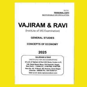VAJIRAM AND RAVI 2025 PRINTED CONCEPTS OF ECONOMY FINAL (ENGLISH) {BLACK AND WHITE}