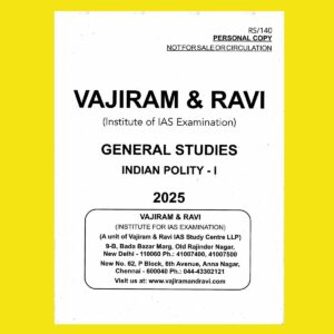 VAJIRAM AND RAVI 2025 PRINTED INDIAN POLITY PART-1 FINAL (ENGLISH) {BLACK AND WHITE}