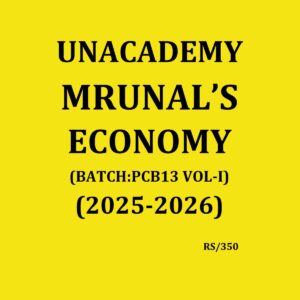 MRUNAL ECONOMY 2025 PCB13 VOL-I & VOL-2 2025-2026 FINAL (ENGLISH) {BLACK AND WHITE} GROUPED