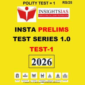INSIGHTS IAS INSIGHTSONINDIA IPM 2026 TEST-1 2026 FINAL POLITY (ENGLISH) {BLACK AND WHITE}