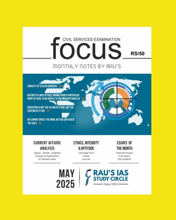 RAU,S IAS CURRENT AFFAIRS 2025 MAY 2025 FINAL (ENGLISH) {BLACK AND WHITE}