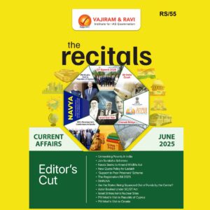 VAJIRAM& RAVI CURRENT AFFAIRS 2025 JUNE 2025 FINAL (ENGLISH) {BLACK AND WHITE}