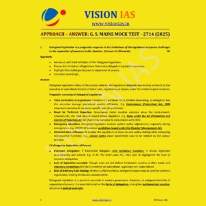 VISION IAS 2025 MODEL ANSWERS TEST-24 2714 MODEL ANSWERS 2025 FINAL (ENGLISH) {BLACK AND WHITE}