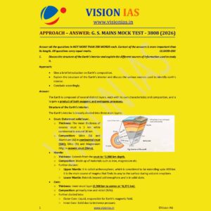 VISION IAS 2026 MODEL ANSWERS TEST-2 (3808) MODEL ANSWER 2026 FINAL (ENGLISH) {BLACK AND WHITE}